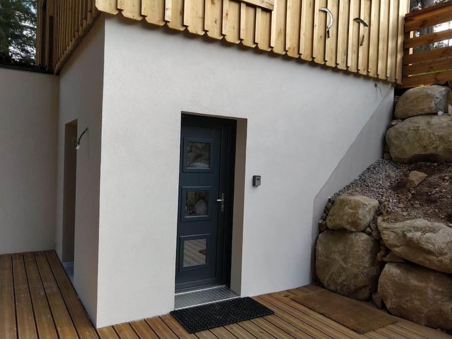 Le Refuge Perche Du Saut De La Bourrique Spa, Terrain Cloture Gérardmer Exterior foto
